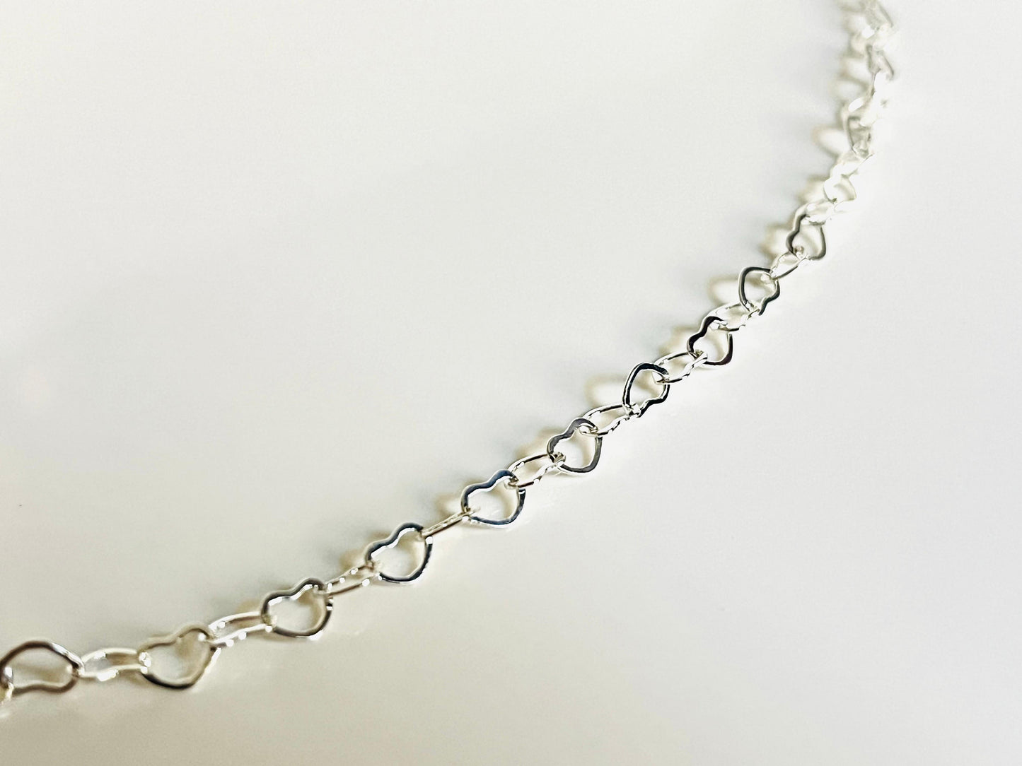 Lovelace – Silver-Plated Heart Choker