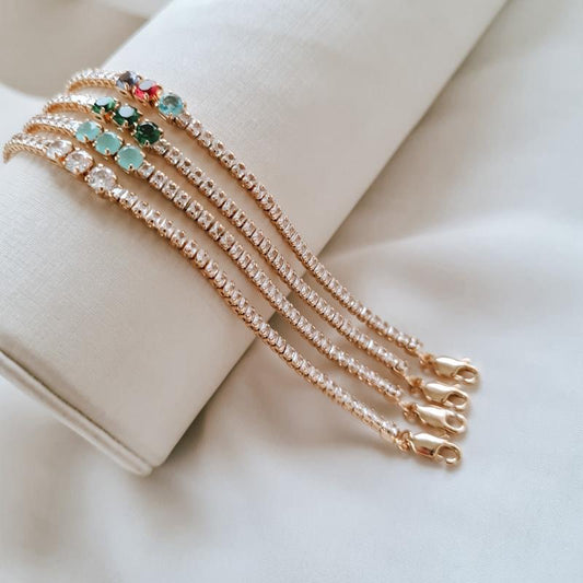Viva Bracelets – Colorful Tennis Elegance