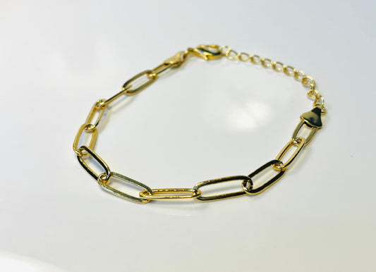 Frame Bracelet – Gold-Plated Chain
